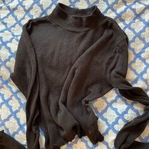 Urban Outfitters Classic Mock neck With Wide flowy sleeves